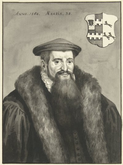 Portrett av Van Slingelandt av Aert Schouman
