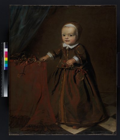 Portrett av et barn, antatt Mattys Decker av Aernt de Gelder