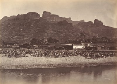 Andemarked, ca. 1869. av Afong Lai