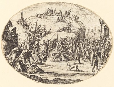 Den lille korsbæringen av After Jacques Callot