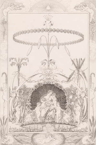 Day, fra serien The Times of the Day, 1807. av After Philipp Otto Runge