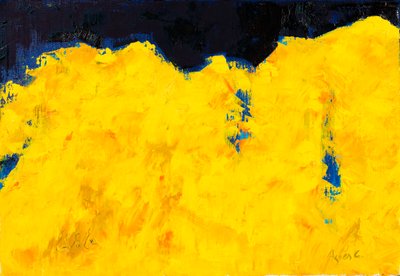 Resilience 2, 2018 (olje på lerret) av Agnes Girardon