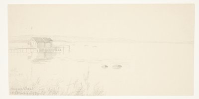 Aalsgaard strand ved Christianiafjord av Agnes Lunn