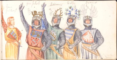 Skissebok. 1918-1919-20-----25 av Agnes Slott Møller