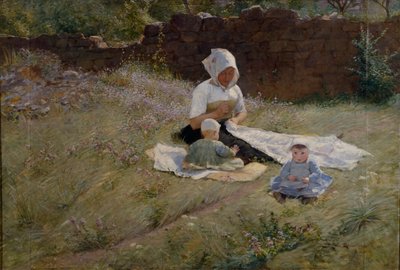 Sjanger (liten jente) av Agnes Steinenger