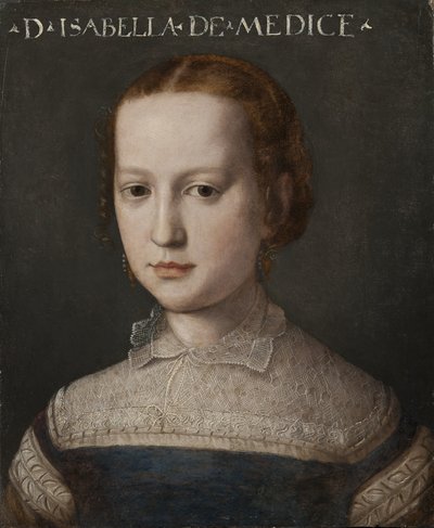 Isabella de Medici, ca. 1555 av Agnolo Bronzino