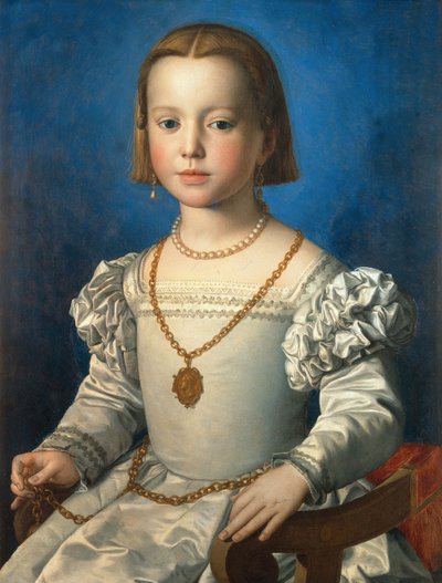 Portrett av Bia de Medici, 1542 av Agnolo Bronzino