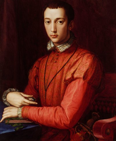 Portrett av Francesco I av "Medici av Agnolo Bronzino