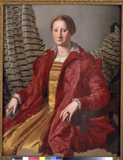 Portrett av en dame, ca. 1550-55 av Agnolo Bronzino