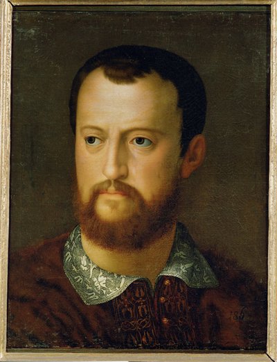 Storhertug Cosimo I av Toscana (olje på lerret) av Agnolo di Cosimo Bronzino