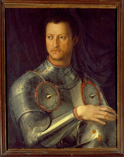 Portrett av Cosimo I (1519-74) de Medici av Agnolo Bronzino