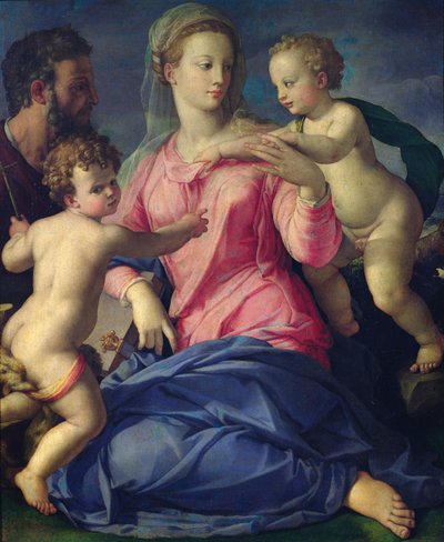 Den hellige familie av Agnolo Bronzino