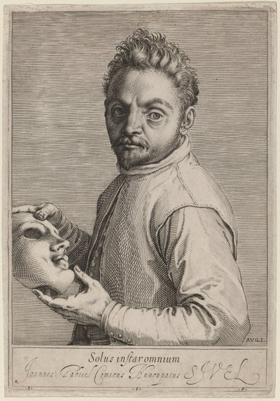 John Gabrielli av Agostino Carracci