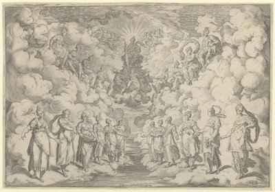 Sfærenes harmoni av Agostino Carracci
