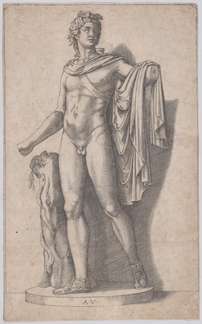 Apollo, ca. 1514-36.    1185016   no       norwegian Successfully Translated  Original: Part of the Entrance of the Polish Legation L and M, 1633. Translat: Part of the Entrance of the Polish Legation L and M, 1633. 1208396 no norwegian Successfully Transl av Agostino Veneziano