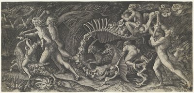 Het karkas Stregozzoen av Agostino Veneziano