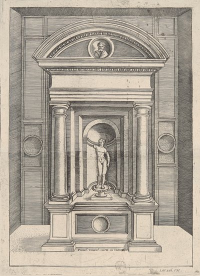 Første Tenplum-torsdag i Capitol av Agostino Veneziano