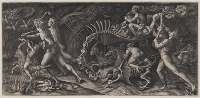Ådslet ("Lo Stregozzo") av Agostino Veneziano