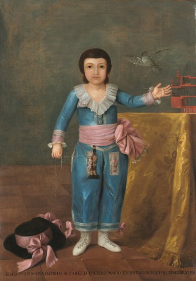 Portrett av Juan Maria Osorio, ca. 1786. av Agustín Esteve y Marques