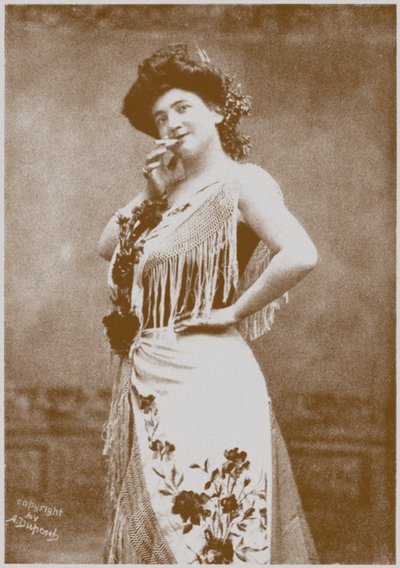 Emma Calve som Carmen av Aime Dupont
