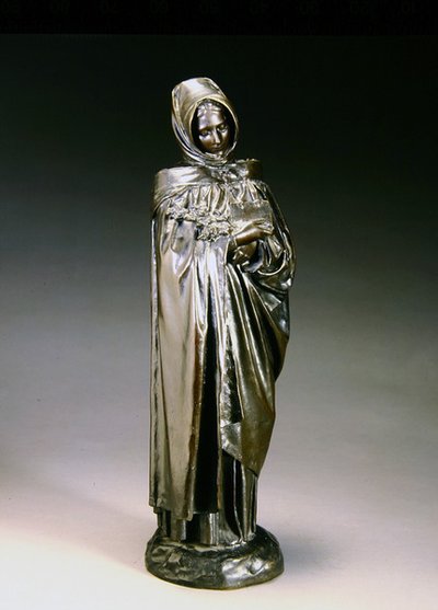 Bolognese med palmeblader (bronse) av Aime Jules Dalou