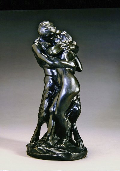Kysset (bronse) av Aime Jules Dalou