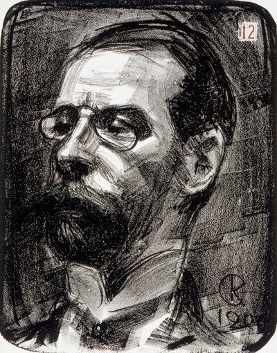 Portrett av Axel Berndtson av Akseli Gallen-Kallela