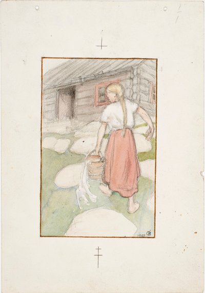Den vakre Venla av Akseli Gallen-Kallela