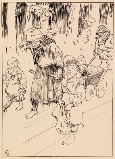 Rajamäki-regimentet av Akseli Gallen-Kallela