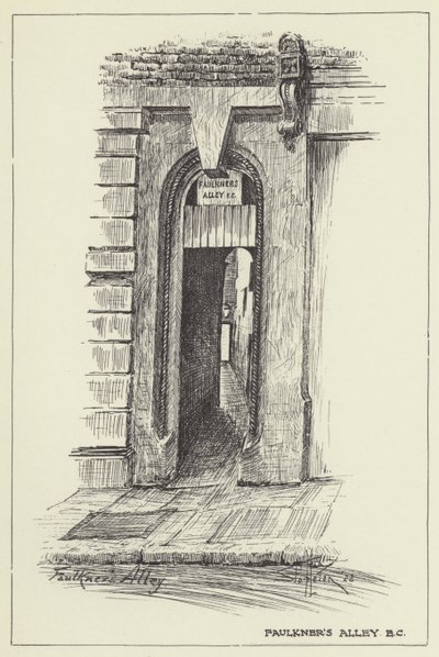 Faulkners Alley, EC av Alan Stapleton