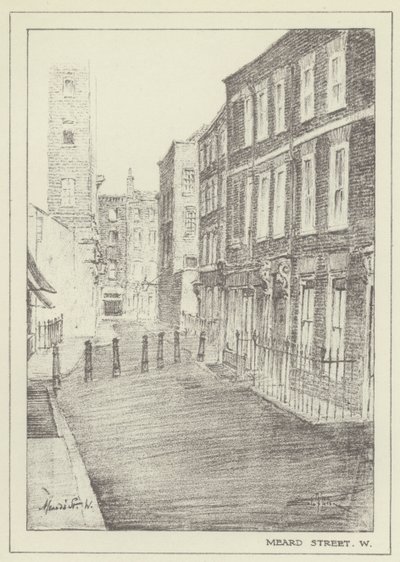 Meard Street, West av Alan Stapleton