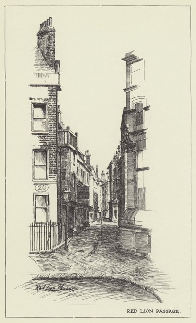 Red Lion Passage av Alan Stapleton