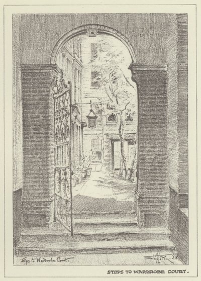 Trinn til Wardrobe Court av Alan Stapleton