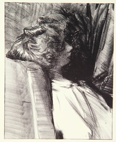 Indolence, ca. 1904 av Albert de Belleroche