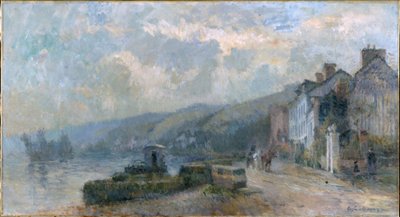 Regnvær, ca. 1901 (olje på lerret (rustning)) av Albert-Charles Lebourg