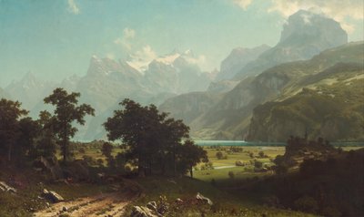 Lake Lucerne av Albert Bierstadt