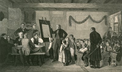 Eksamen av en landsbyskole av Albert Anker