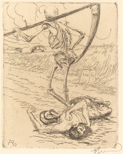Likegyldig (Indifferent) av Albert Besnard