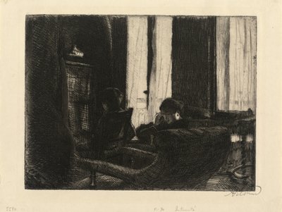 Fortrolighet av Albert Besnard