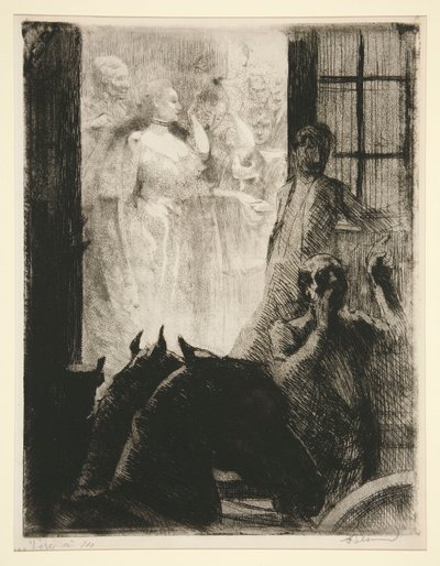 Verdslig triumf av Albert Besnard