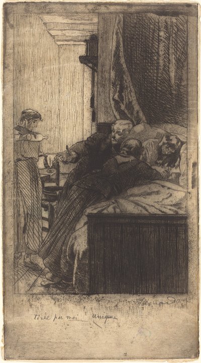 Sykdom av Albert Besnard