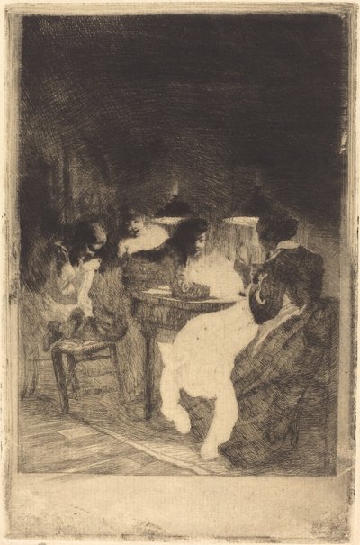 Barndommen til Pierre Clémenceau av Albert Besnard