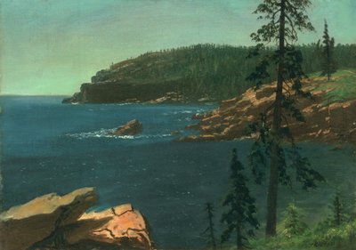 California-kysten av Albert Bierstadt
