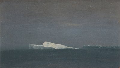 Isfjell av Albert Bierstadt