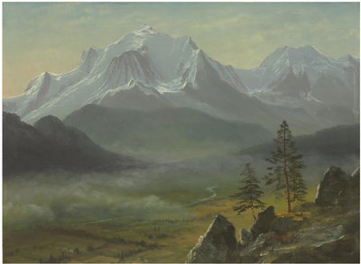 Mont-Blanc av Albert Bierstadt