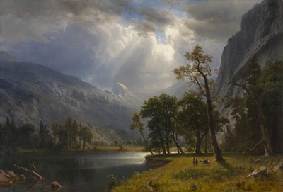 Mount Starr King, Yosemite av Albert Bierstadt