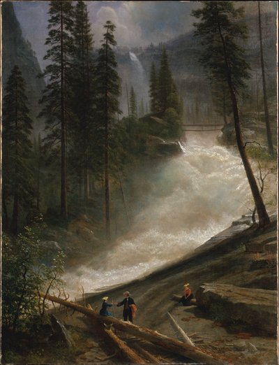 Nevadafallene, Yosemite av Albert Bierstadt