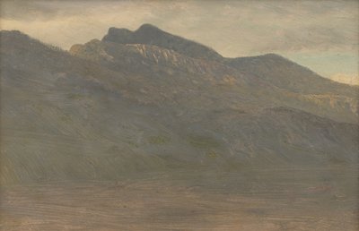 Fredelig utsikt over fjellene (White Mountains, New Hampshire) av Albert Bierstadt