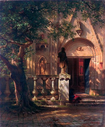 Sollys og skygge av Albert Bierstadt