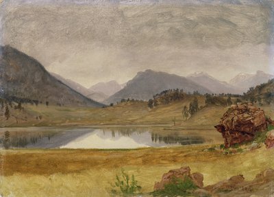 Wind River Country, ca. 1860 av Albert Bierstadt